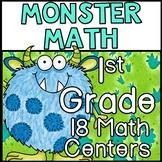 Monster Math Centers 1st Grade