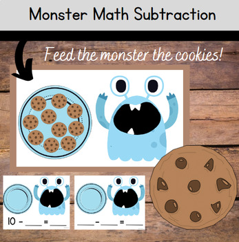 Cookie Monster Subtraction by Tabitha Pupo