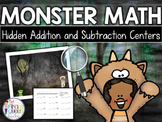 Monster Math: Halloween Hidden Addition and Subtraction Pi