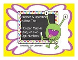 Monster Math-Learning about Two Digit Numbers