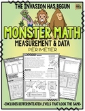 Monster Math!  Measurement & Data: Perimeter