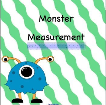 Preview of Monster Measurement: Smartboard Activity