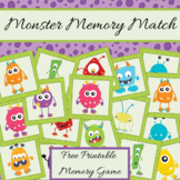 Monster Memory Match