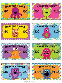 monster money by the teaching treehouse teachers pay