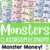 Monster Money for Classroom Economy, Reward System, Behavi
