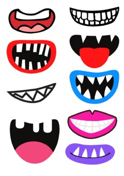 Monster Mouths by Creative Play n Learn | TPT