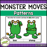Monster Movement Patterns - Halloween Math