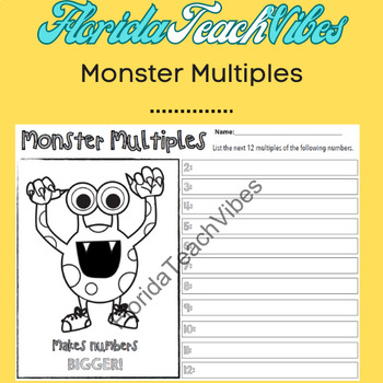 Preview of Monster Multiples