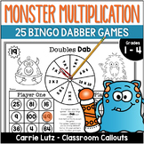 Monster Multiplication | Bingo Dabber Games
