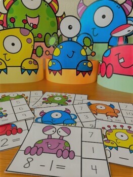 Monster Musical Chairs Mini Book Activities