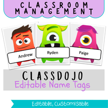 monster name labels teaching resources teachers pay teachers