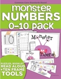 Monster Numbers Audio Book, Puzzles and Mini-Book