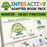 Monster Object Functions Interactive Book - Halloween