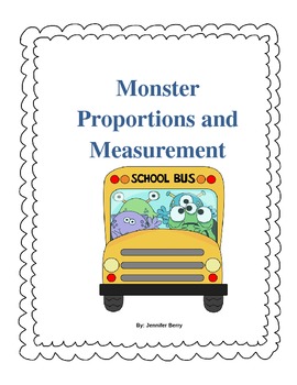 Preview of Monster Proportions and Measurement