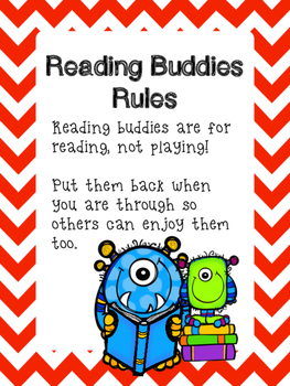 Reading Buddy Rules Teaching Resources | TPT