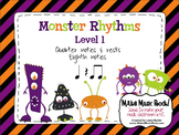 Monster Rhythms - Level 1 Practice and Game Bundle