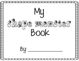 Monster Shape Book