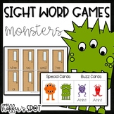 Monster Sight Word Games
