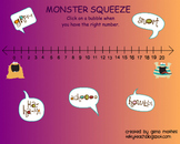 Monster Squeeze Game for Everyday Math