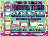 Monster Theme Behavior Chart FRENCH VERSION