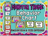 Monster Theme Behavior Clip Chart