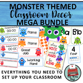 Monster Theme Classroom Decor MEGA BUNDLE