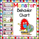 Monster Themed Behavior Clip Chart