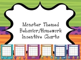 Monster Themed Behavior/Homework Incentive Chart