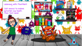 Monster Themed Bitmoji Virtual Classroom - Fully Customizable 