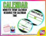 Calendar!  I Must Ask You the Date (Monster Theme)