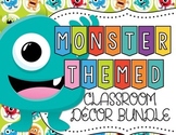 Monster Themed Classroom Decor Pack