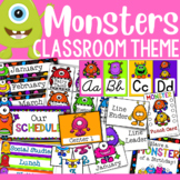 Monster Theme: Classroom Décor Bundle for Back to School