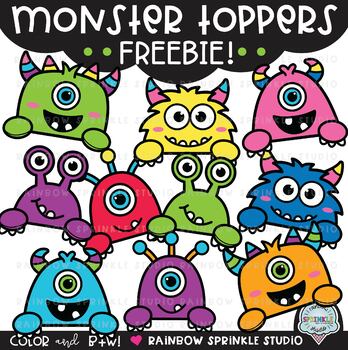 free clipart of monster