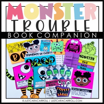 Preview of Monster Trouble Book Companion