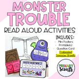 Monster Trouble Read Aloud Activities & Seesaw Activities 