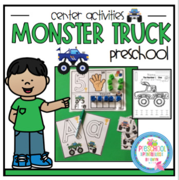 Preview of Monster Truck Center Activities