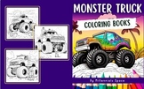 Monster Truck Coloring Book: Fun and Educational Activitie