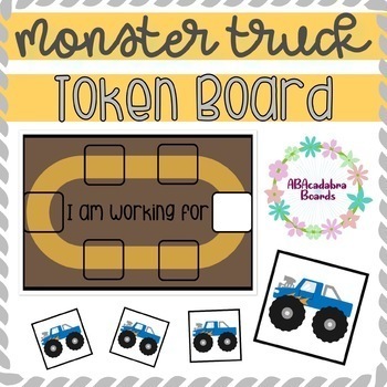 Preview of Monster Truck Token Board Economy System