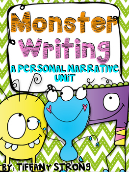 Preview of Monster Writing -- A Personal Narrative Unit