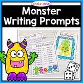 Monster Writing Activities | Roll A Monster | Halloween Wr