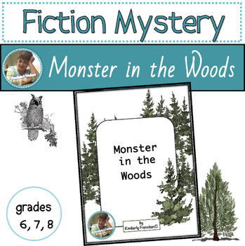 Preview of Monster in the Woods: Engaging Fiction Unit with Comprehension Activities