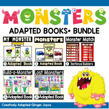 Preview of Monsters Adapted Book Bundle