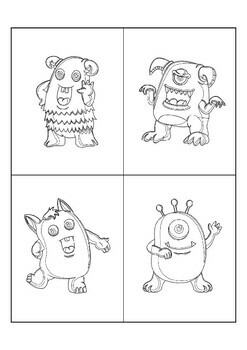 Monsters Coloring Book For Kids Part 2 by Michael M Porter | TPT