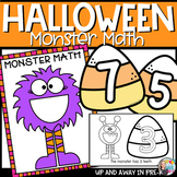 Monsters Counting Centers - Halloween Activities - Prescho