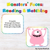 Monsters Faces: Reading and Matching