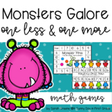 One Less & One More Math Games
