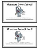 Monsters Go to School! Guided Reading Book for early and e