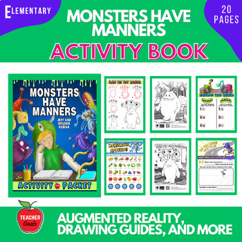 Preview of Monsters Have Manners Activity Book