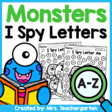 Monsters I Spy Letters A-Z