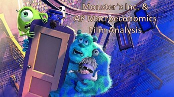 Preview of Monsters, Inc. and AP Macroeconomics Film Analysis With Answer Key
